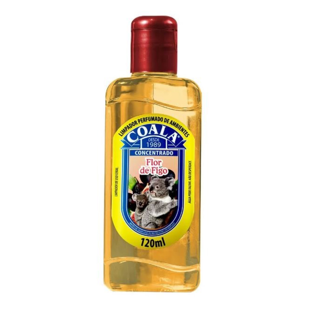 Limpador Flor de Figo 120ml Coala - Cheiroso e Durador em Oferta na Shopee