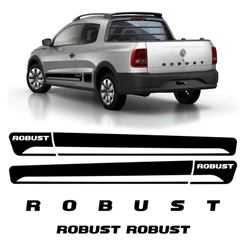 Kit Completo Adesivos Saveiro Robust 2014/ Modelo Volkswagen