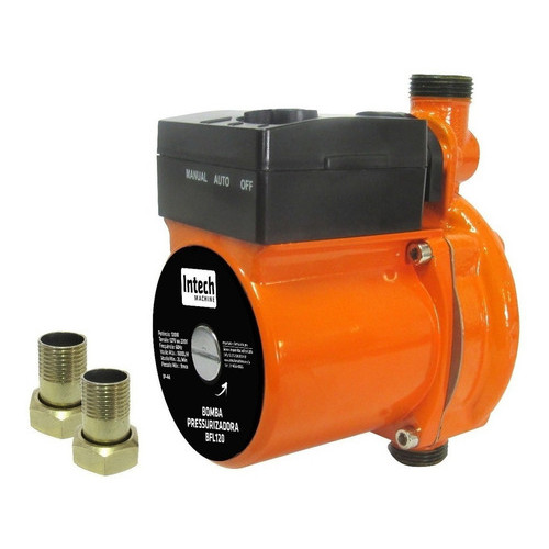 Bomba Pressurizador residencial 120 Watts 1600l  - Intech Machine