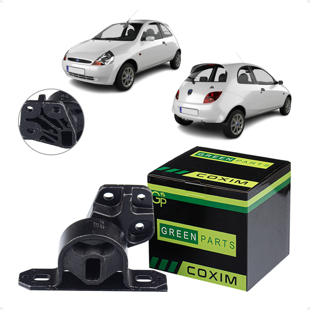 Coxim do Motor Lado Esquerdo Ford Ka 1.0 8V 1997 a 2007 / Ford Ka 1.3 8V 1997 a 1999