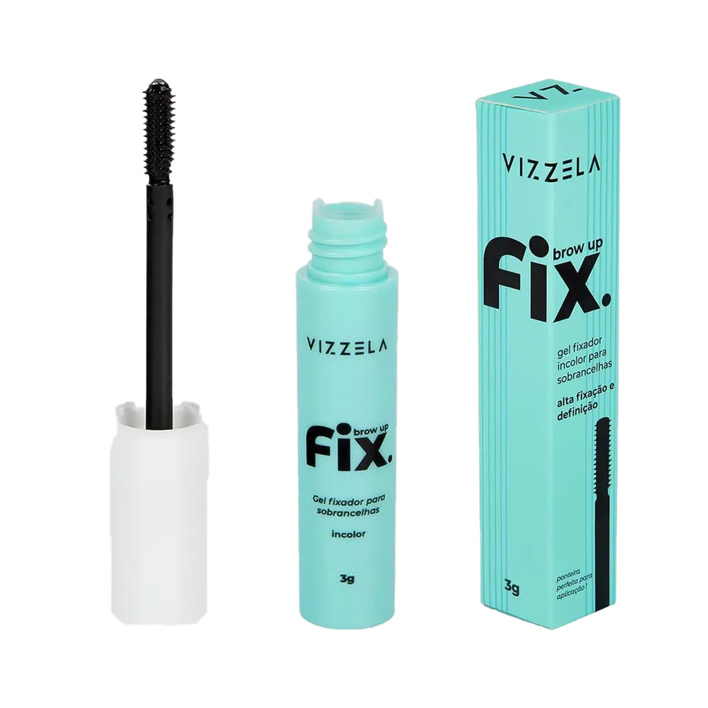 Gel Fixador Para Sobrancelhas Vizzela Brow Up Fix 3g