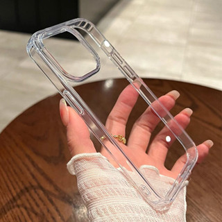 Simples Acrílico Transparente Caso De Telefone Para iPhone 16 17 15 14 13 12 11 Pro Max XS XR 7 8 Plus À Prova De Choque em Oferta na Shopee