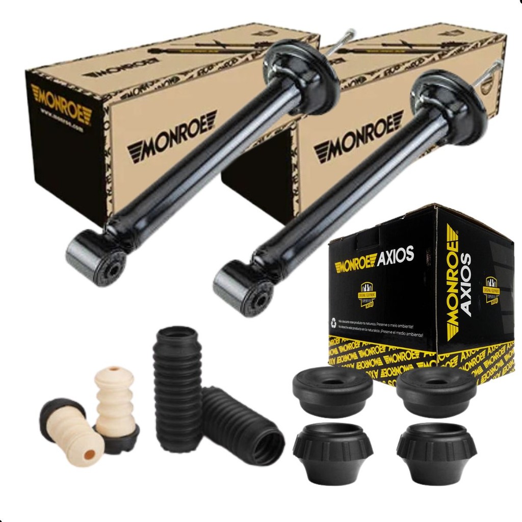 Par Amortecedor Traseiro Gol Parati G2 G3 G4 Monroe+Axios