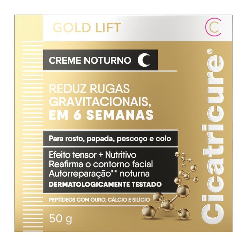 Creme Facial Gold Lift Noturno 50g - Cicatricure