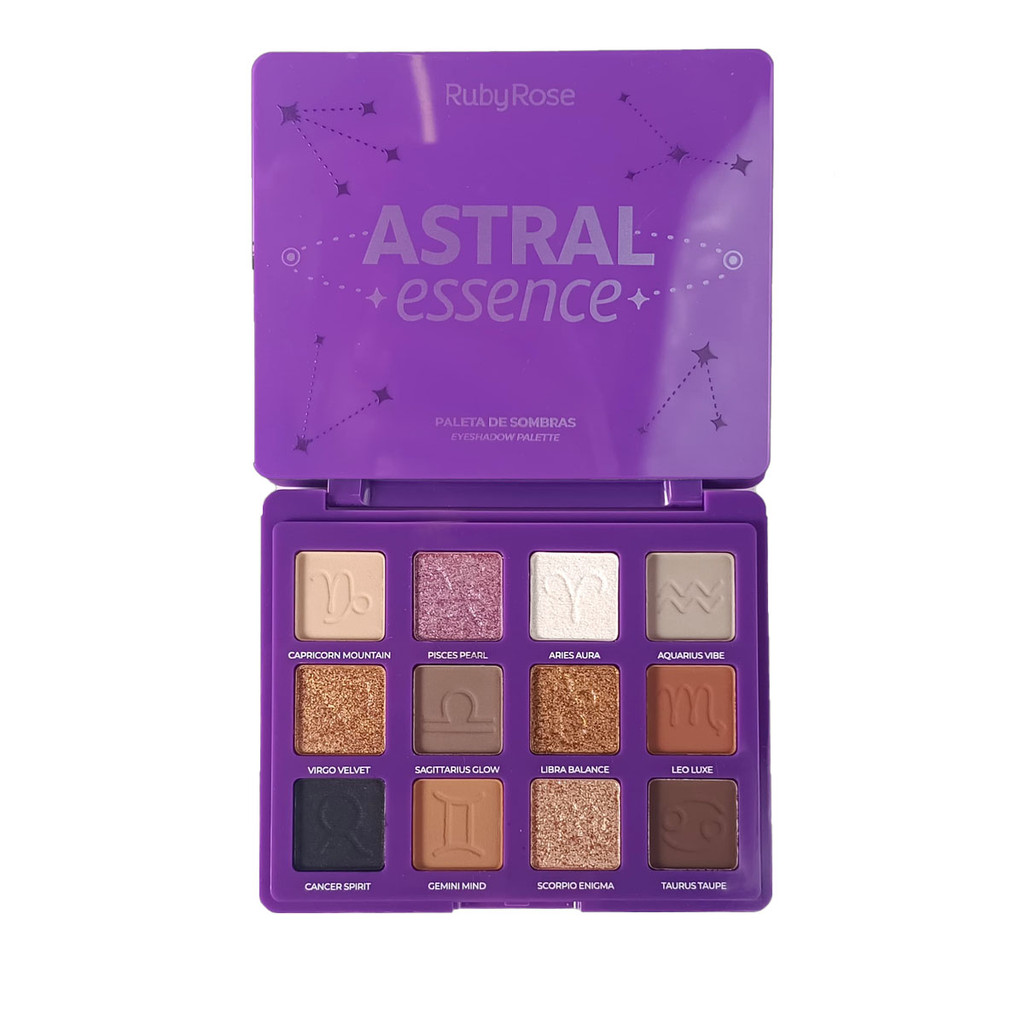 Paleta de Sombras Ruby Rose Astral Essence Hbf2601 em Oferta na Shopee