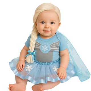 Body Bebê Temático Mesversario Fantasia Infantil Princesa em Oferta na Shopee