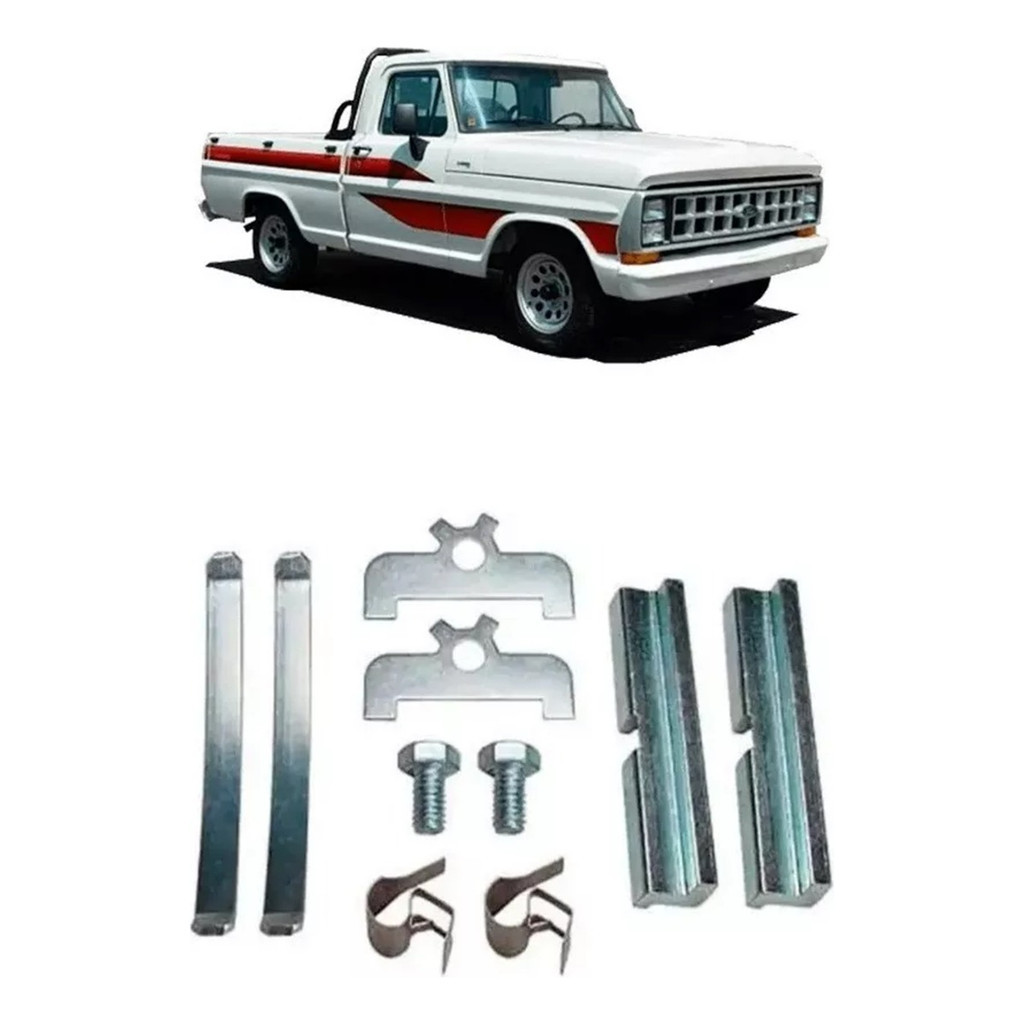 Kit Reparo Trava Pinça Freio Ford F1000 F100 F2000 2 Lados