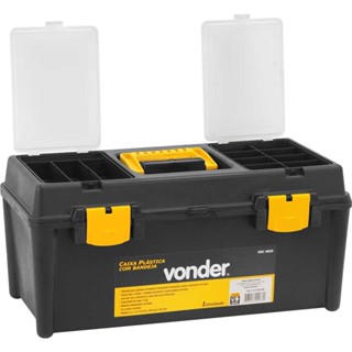 Caixa Ferramentas Plástica Bandeja 51x24x23.3cm Vonder em Oferta na Shopee