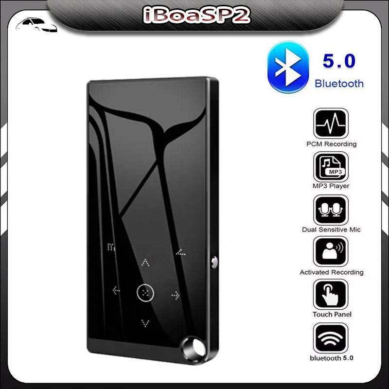 Leitor De Música Bluetooth Com Alto-falante Mp3 Mp4 Player Fm 8g