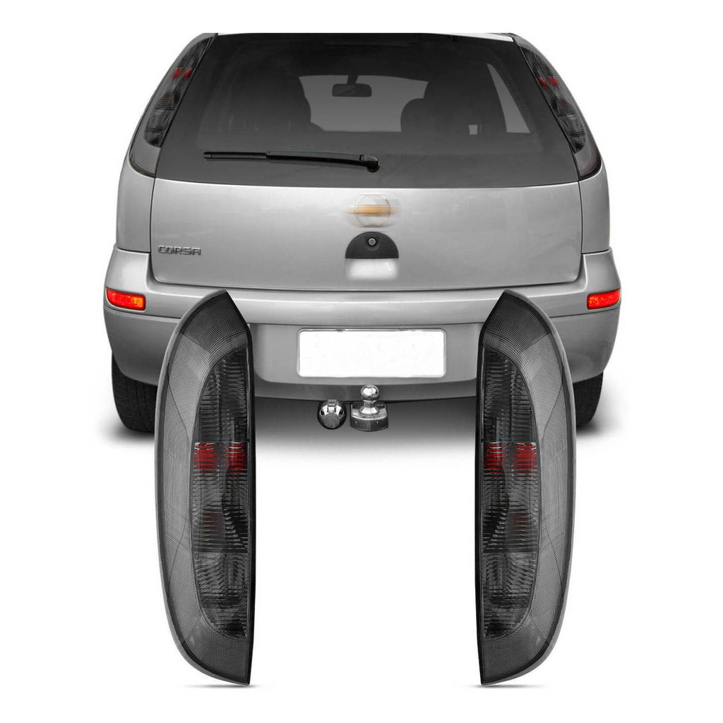 Lanterna Traseira Corsa Hatch 2009 2010 2011 2012 Fumê em Oferta na Shopee