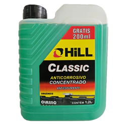 Aditivo Radiador Hill Classic Concentrado Verde Orgânico 1.2L