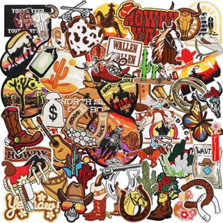 Pro Patch Store Brown West Cowboy Series DIY Patches Bordados Para Adesivos Remendos Roupas De Crachá em Oferta na Shopee