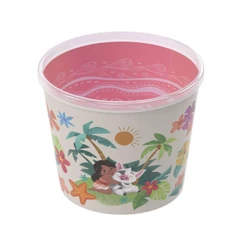 Balde Pote Pipoca Moana Pipoqueira Disney Plasútil