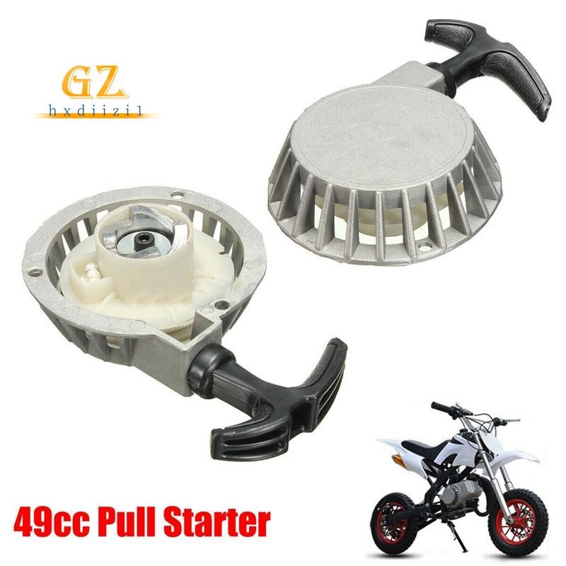 Pull Start Para 49CC Mini Moto Pocket Dirt Pit Bike ATV Alumínio