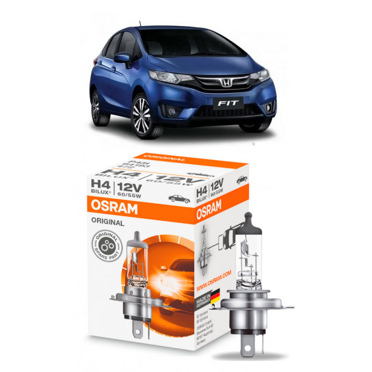 Lampada Farol Honda New Fit 2013 2014 2015 H4 Original Osram