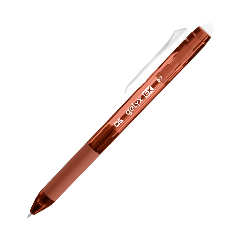 Caneta gel apagável 0.7mm Gelyx EX Marrom Cis - Stationery