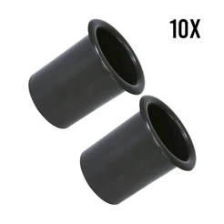Kit 10 Aero Dutos 3" em ABS para Caixas de Som Acústicas Seladas