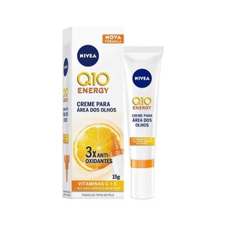 Creme Nivea Facial Antissinais Q10 Energy Olhos 15g em Oferta na Shopee