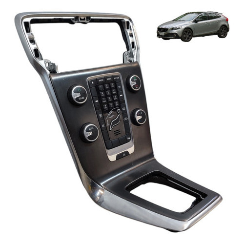 Moldura Comando Ar Condicionado Volvo V40 2.0 13 A 17