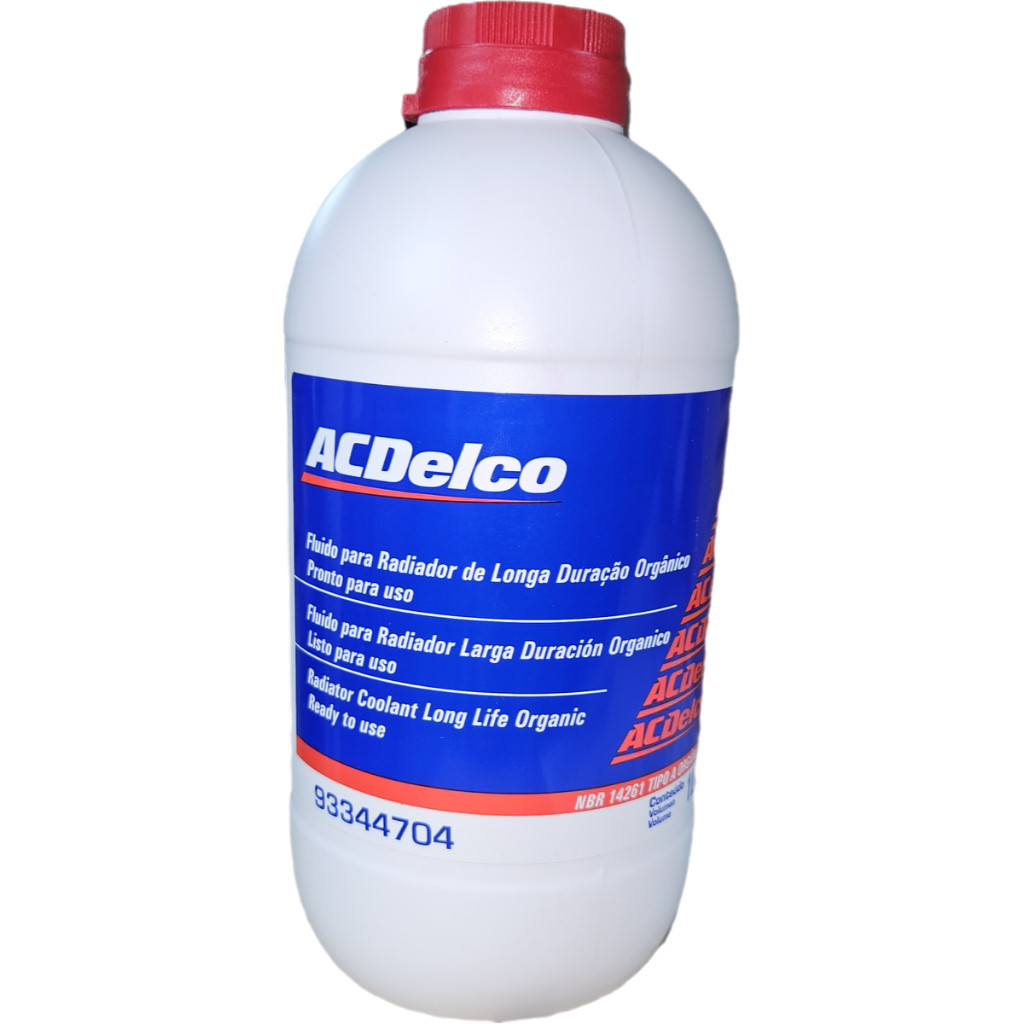 Aditivo para Radiador Vermelho Pronto p/ Uso Acdelco 93344704