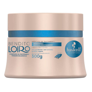 Máscara Capilar Haskell Bendito Loiro 300g em Oferta na Shopee