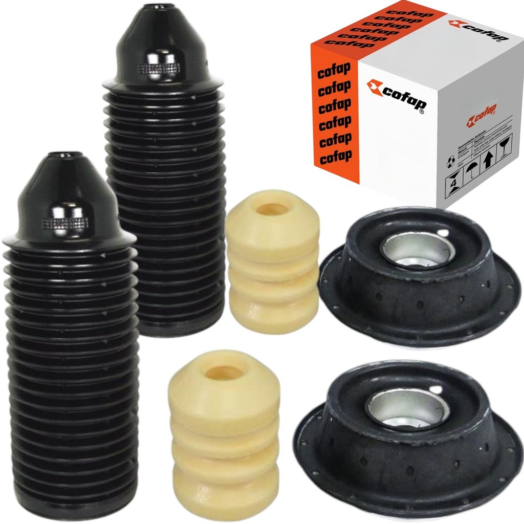 Kit Do Amortecedor Dianteiro Coxim Batente Coifa Cofap Gol G2 G3 G4 Parati Santana Quantum Saveiro - Spare Parts and Accessories for Vehicles