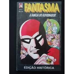 Gibi Fantasma Edição Histórica Nº 17 editora Saber 1995: A Família do Governador de Lee Falk