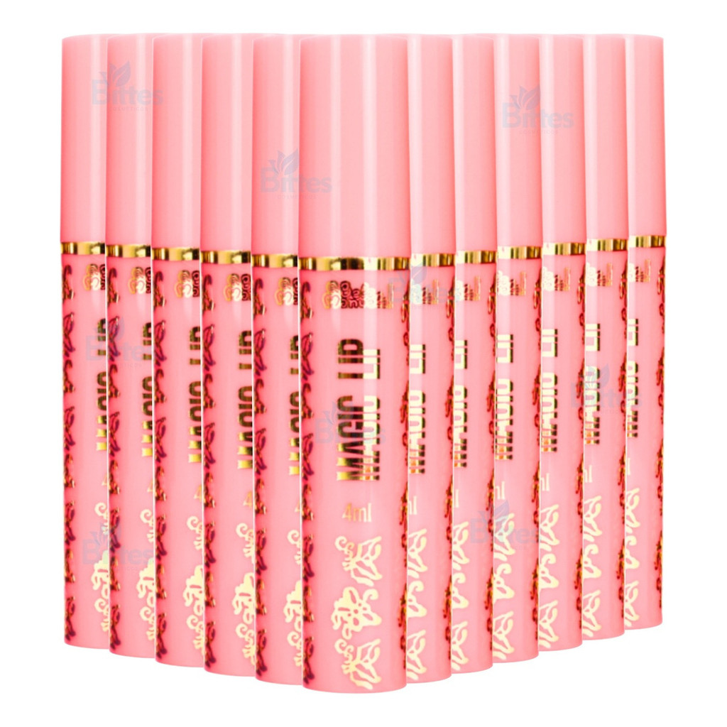 12 Gloss Magic Lip Da Vovó Rosa Q Bela Manuela Atacado