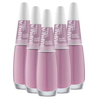 Kit 5 Esmaltes Coleção A Cor da Sua Moda Cor Xodô Impala em Oferta na Shopee