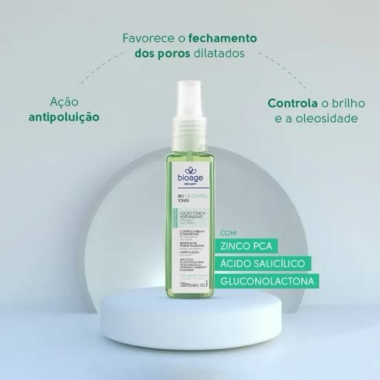 TÔNICO FACIAL BIOAGE: BIO OIL CONTROL TONER ADSTRINGENTE 120ml 1068-A