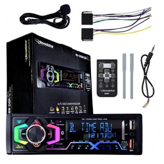Som Automotivo Universal 12v 1 DIN MP3 LCD LED Equalizadores Rádio FM AM Roadstar RS-150BR DSP em Oferta na Shopee