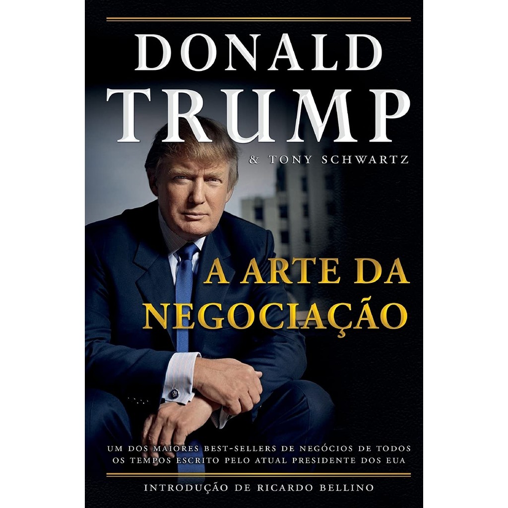 A Arte da Negociação | Donald J. Trump em Oferta na Shopee