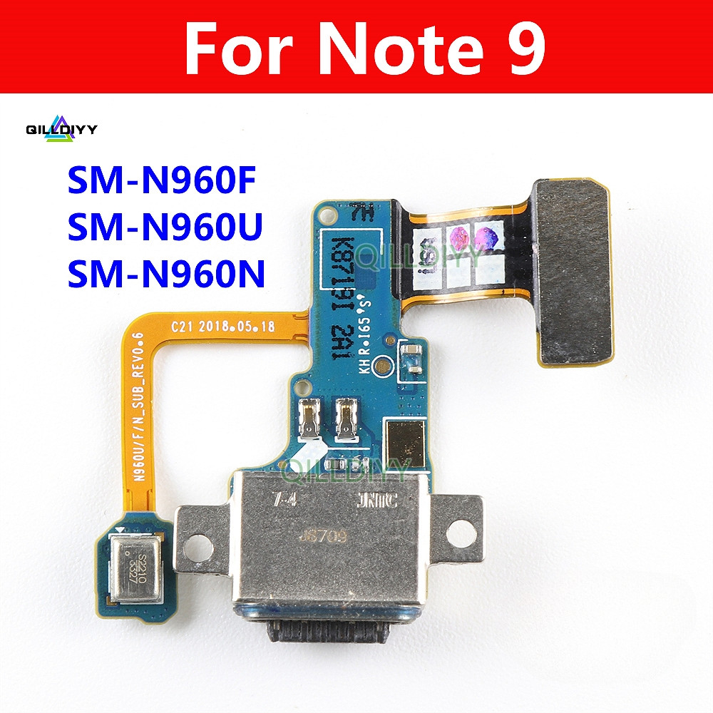1 Pçs Carregador De Carregamento USB Porta Doca Conector Cabo Flexível Para Samsung Galaxy Note 9 Note9 N960 N960F N960U