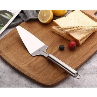 Espatula Cortadora De Bolo Colher Para Fatiar Bolos E Tortas Cor Inox