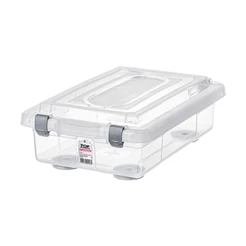 Caixa Organizadora Plástica Transparente 2,3L Top Stock Sanremo