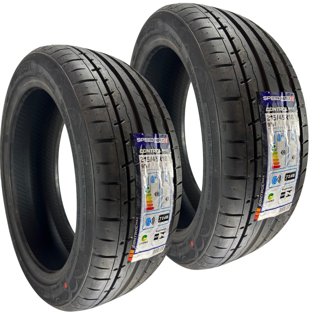 KIT 02 PNEUS 215/45R18 93W CONTROLMAX CP11 SPEEDMAX XL ARO 18 FIAT FASTBACK VELOSTER em Oferta na Shopee