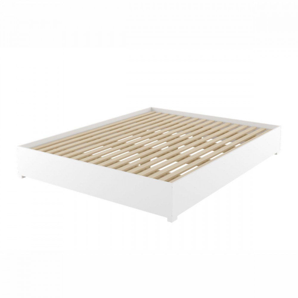 Base Cama Box Queen Imperatriz Com Pés Branco Viero em Oferta na Shopee