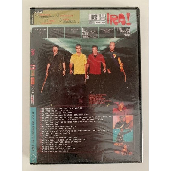 DVD Ira - 20 sucessos ao vivo editora