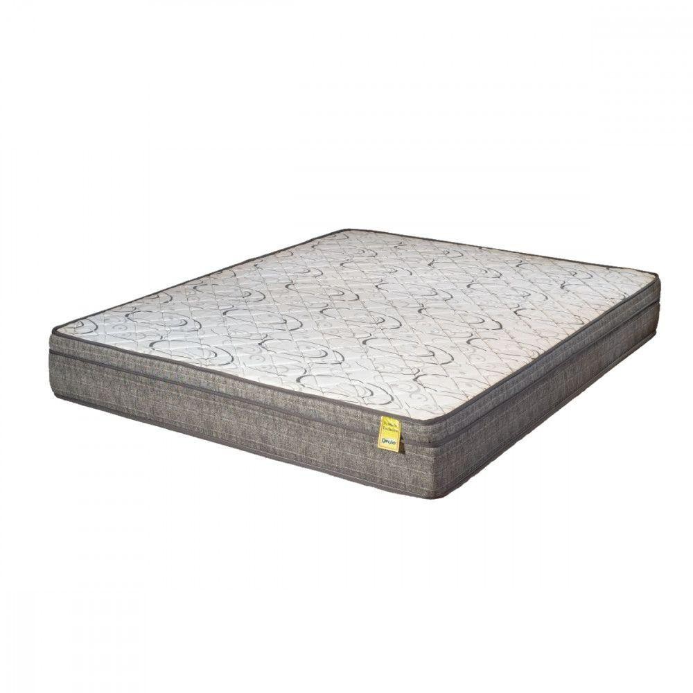 Colchão Queen De Espuma D-45 Dreemy Mega 158x198x25cm Cinza Com Branco Apolospuma Cinza Com Branco em Oferta na Shopee