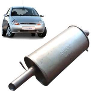 Silencioso Traseiro Ford Ka 1.0 99 À 2007 Zetec Rocam em Oferta na Shopee