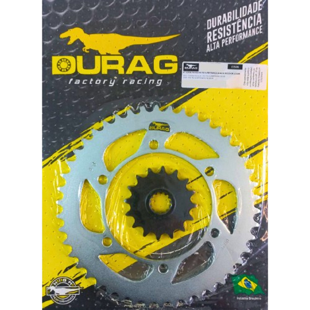 Kit Coroa e Pinhão 16x46 Yamaha Xtz 750 Super Tenere  89-98 Durag 3506