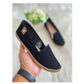 Sapatilha Feminina Alpargata Moleca Leve Ultra Respirável flexível macia furada furos em Oferta na Shopee