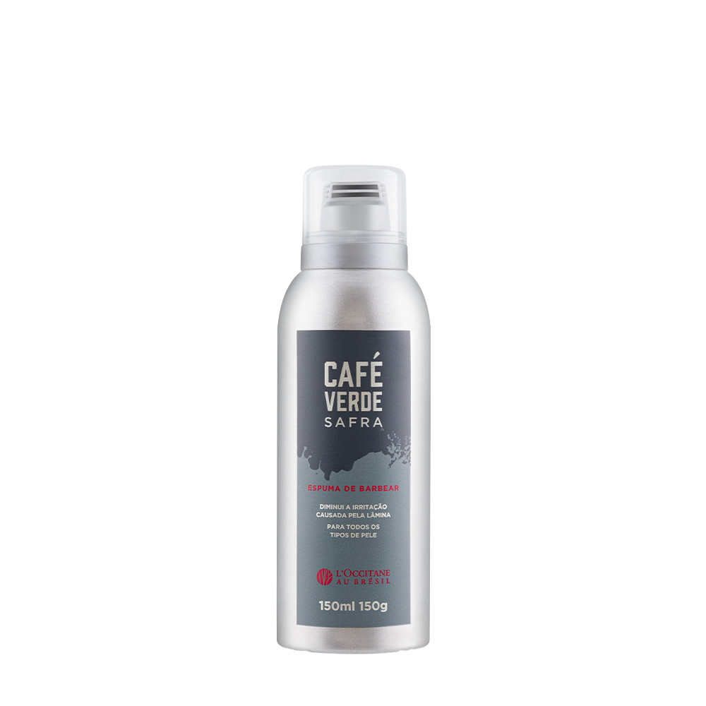 Espuma de Barbear Café Verde Safra 150ml - Beauty