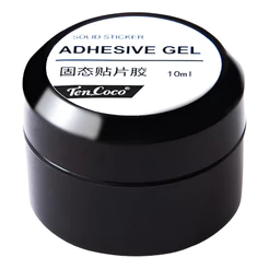 Gel Sólido Adsivo Gel 10ml Para Unhas Postiças Unha Art
