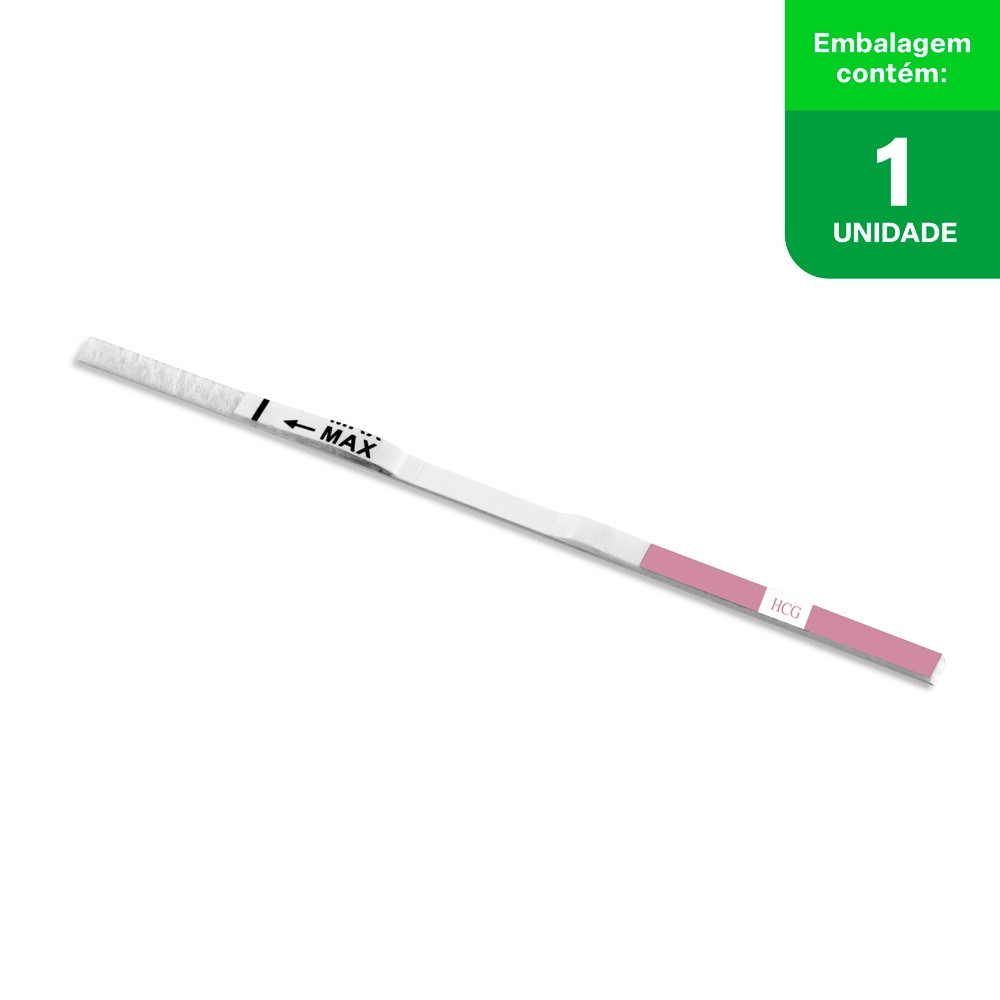 Teste de gravidez Baby Test em tira com copo coletor Multi Saúde - HC364 em Oferta na Shopee