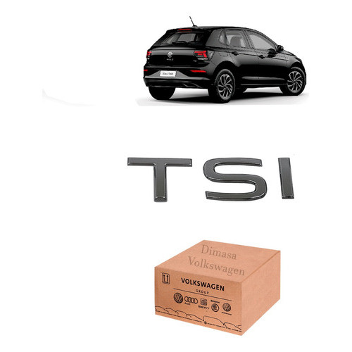 Emblema Letreiro Cromado Tsi Novo Polo Orig. 6ea853675h2zz em Oferta na Shopee