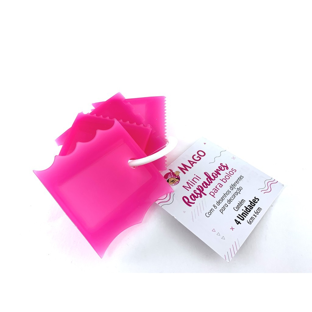 Raspadores Acabamento De Bolo Mini Espátula wave cakes mago