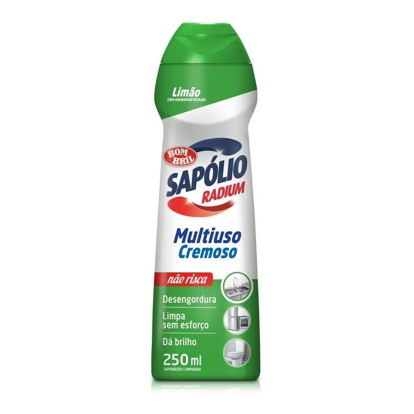 Sapólio Radium Cremoso Limão 250ml