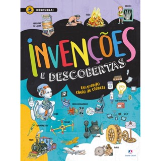 Livro Capa dura Invenções e descobertas em Oferta na Shopee
