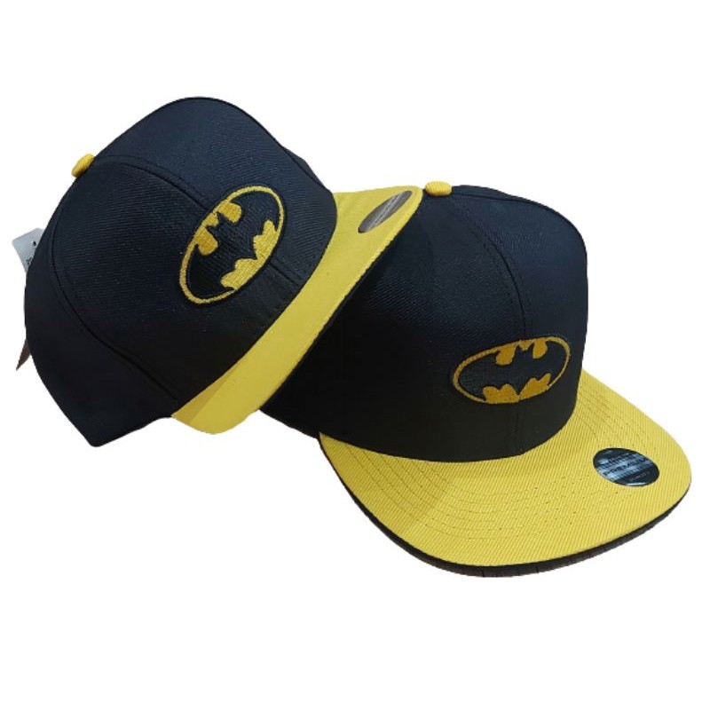 Boné personagem Aba Reta snapback superman, homem aranha, capitão america